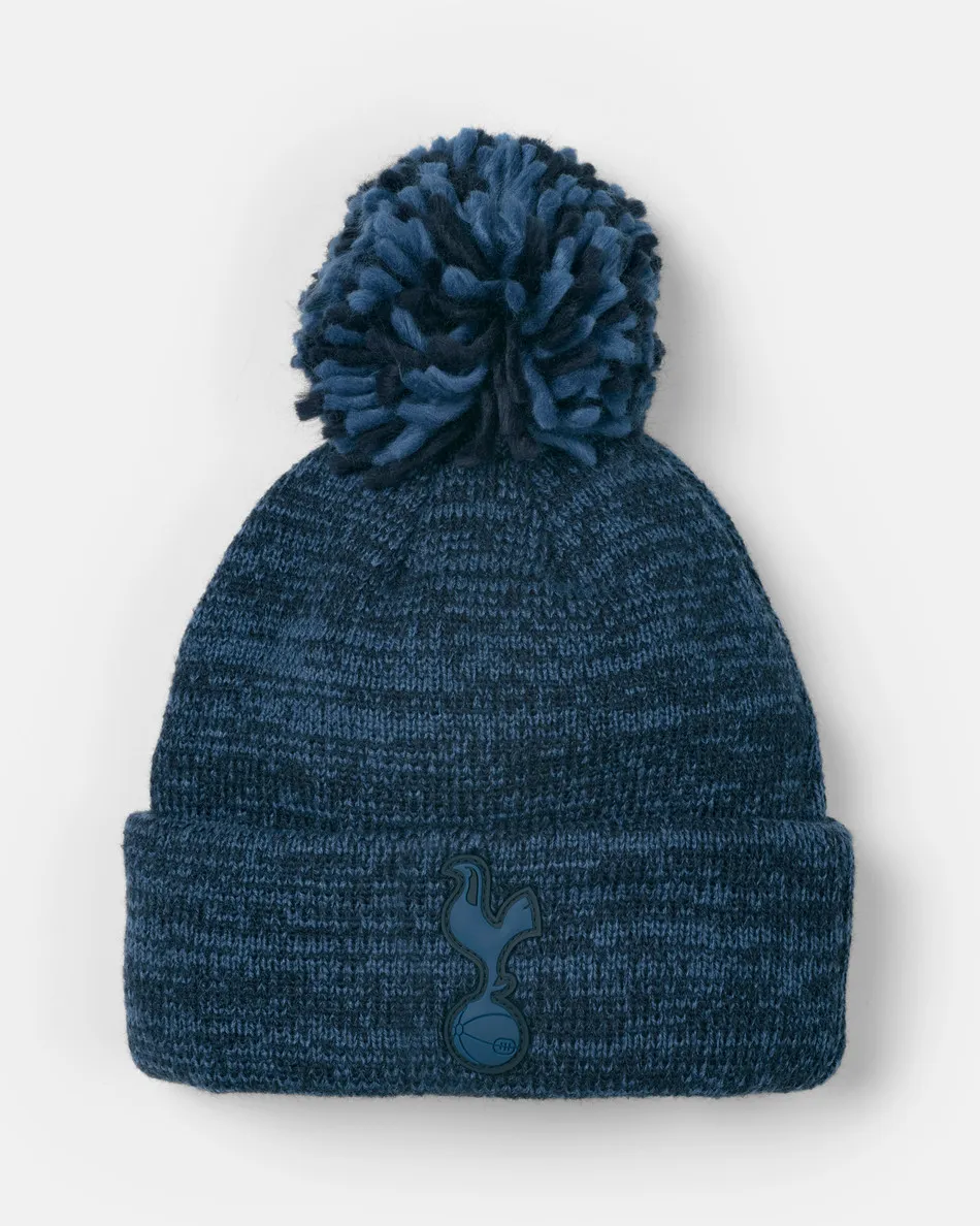 Spurs Kids Blue Marl Beanie