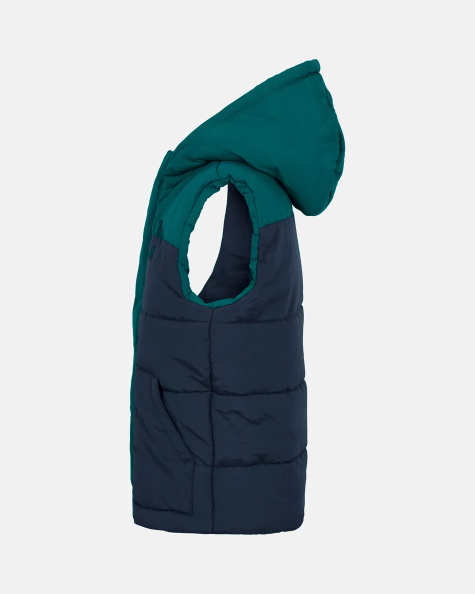 Spurs Kids Colour Block Padded Gilet