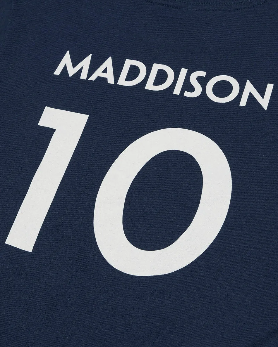 Spurs Kids Navy Maddison Number T-shirt