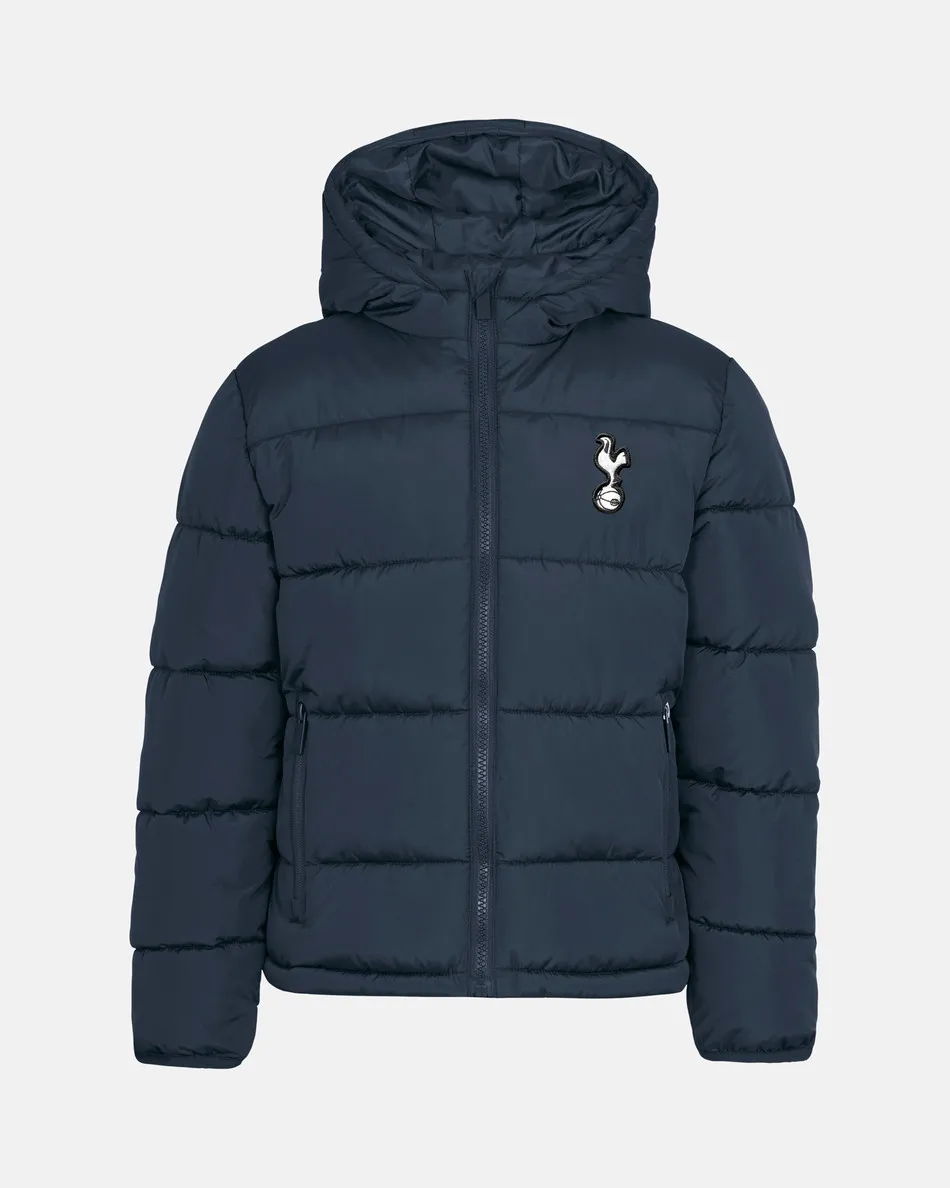 Spurs Kids Navy Padded Jacket