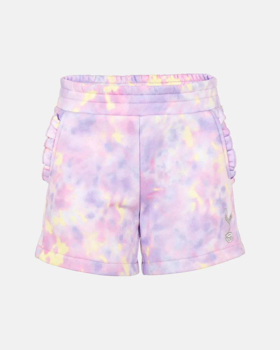 Spurs Kids Tie Dye Shorts