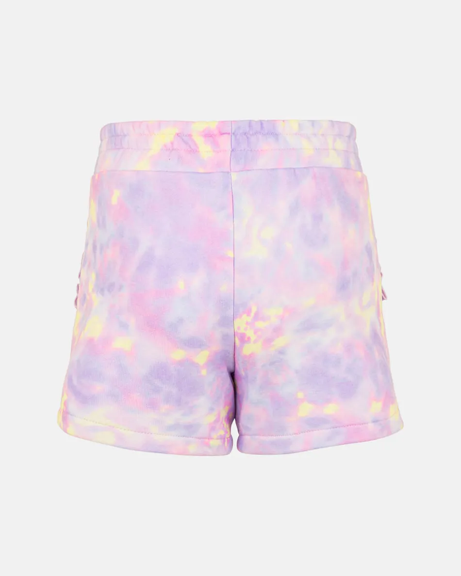 Spurs Kids Tie Dye Shorts