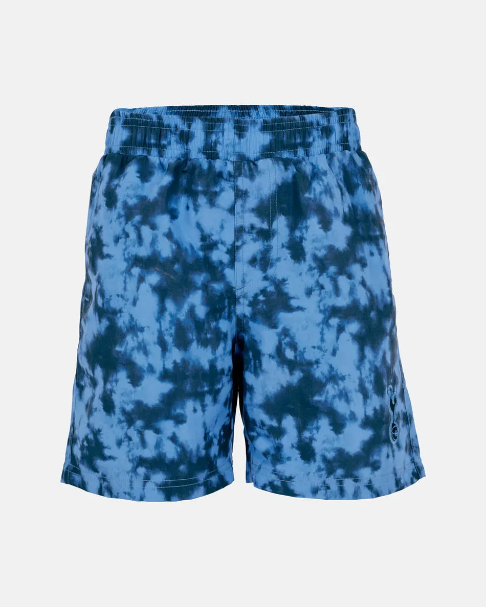 Spurs Kids Tie Dye Swim Shorts