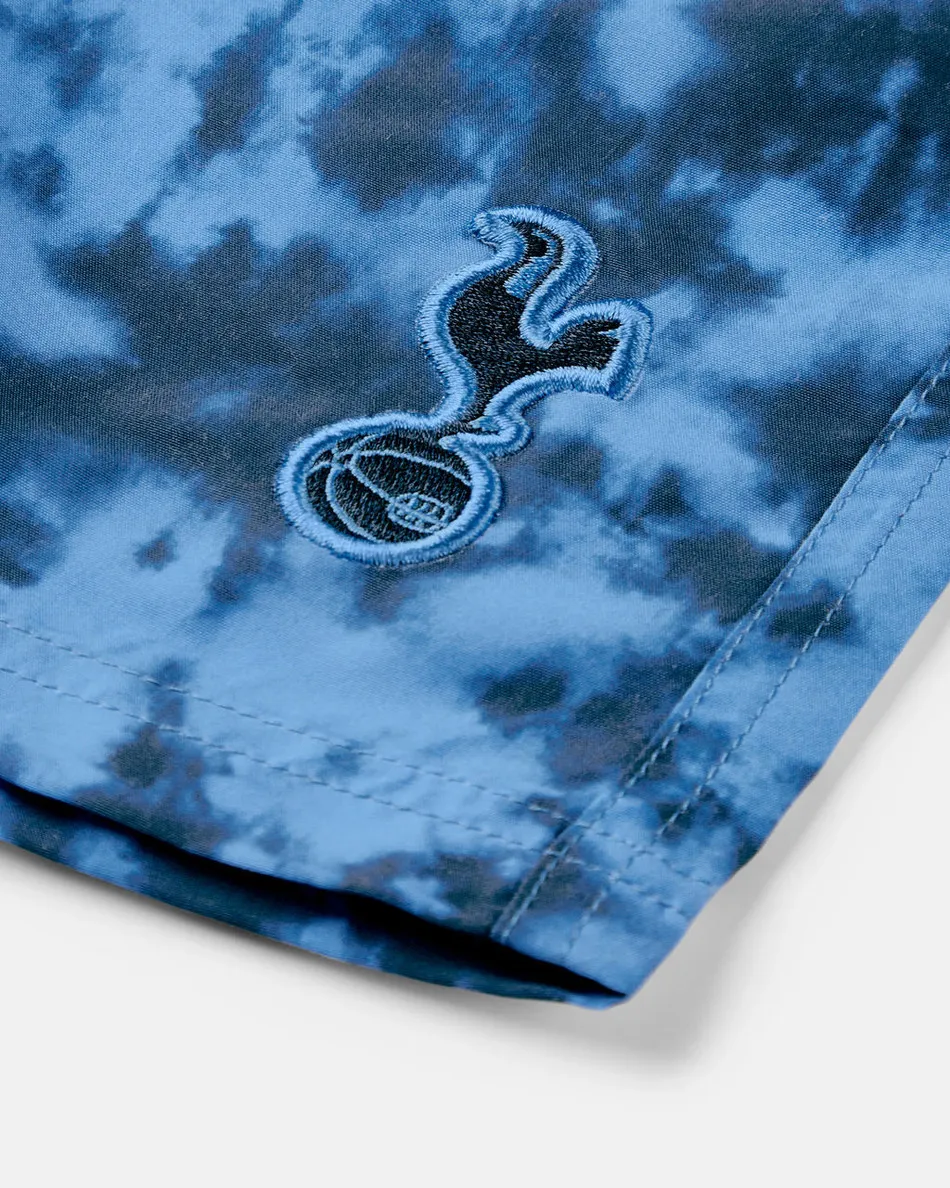 Spurs Kids Tie Dye Swim Shorts