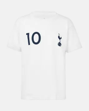 Spurs Kids White Maddison Player Number T-Shirt