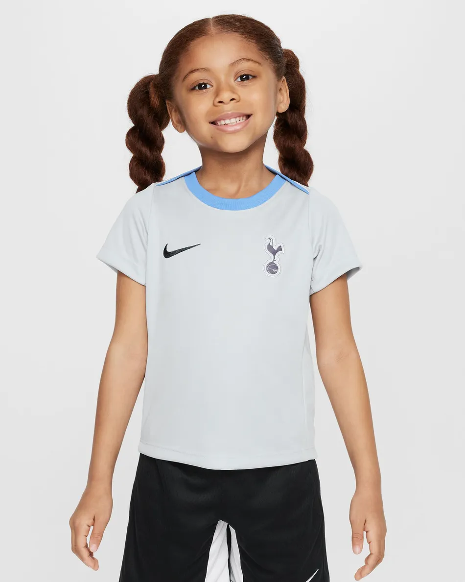 Spurs Nike Little Kids Grey Training T-Shirt 2024/25