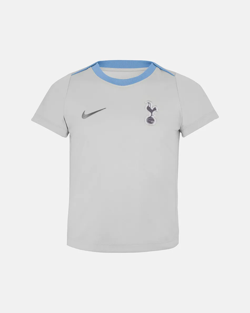 Spurs Nike Little Kids Grey Training T-Shirt 2024/25