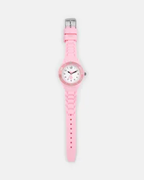 Spurs X Tikkers Kids Pink Crest Sports Watch