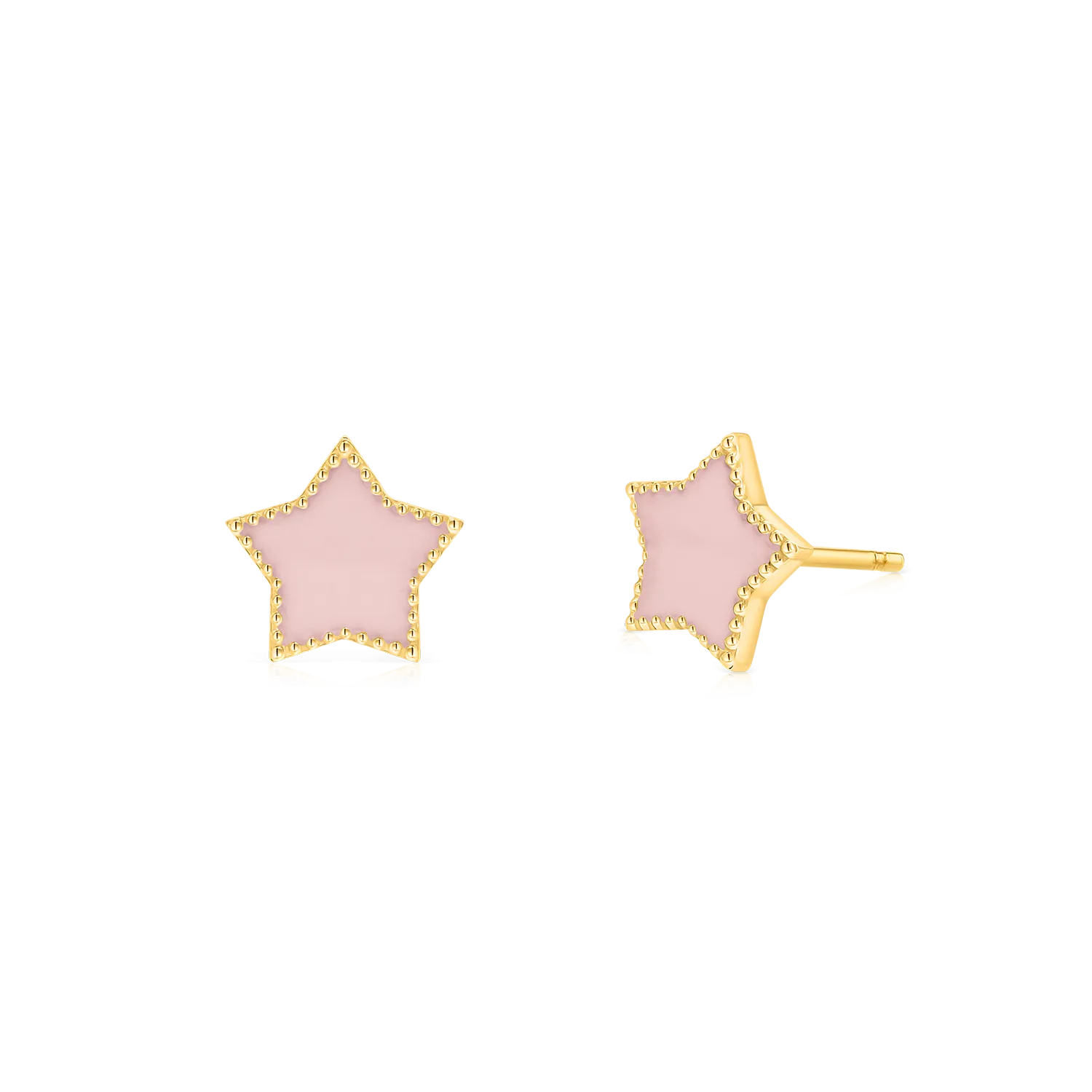 Kids Star Enamel Earrings