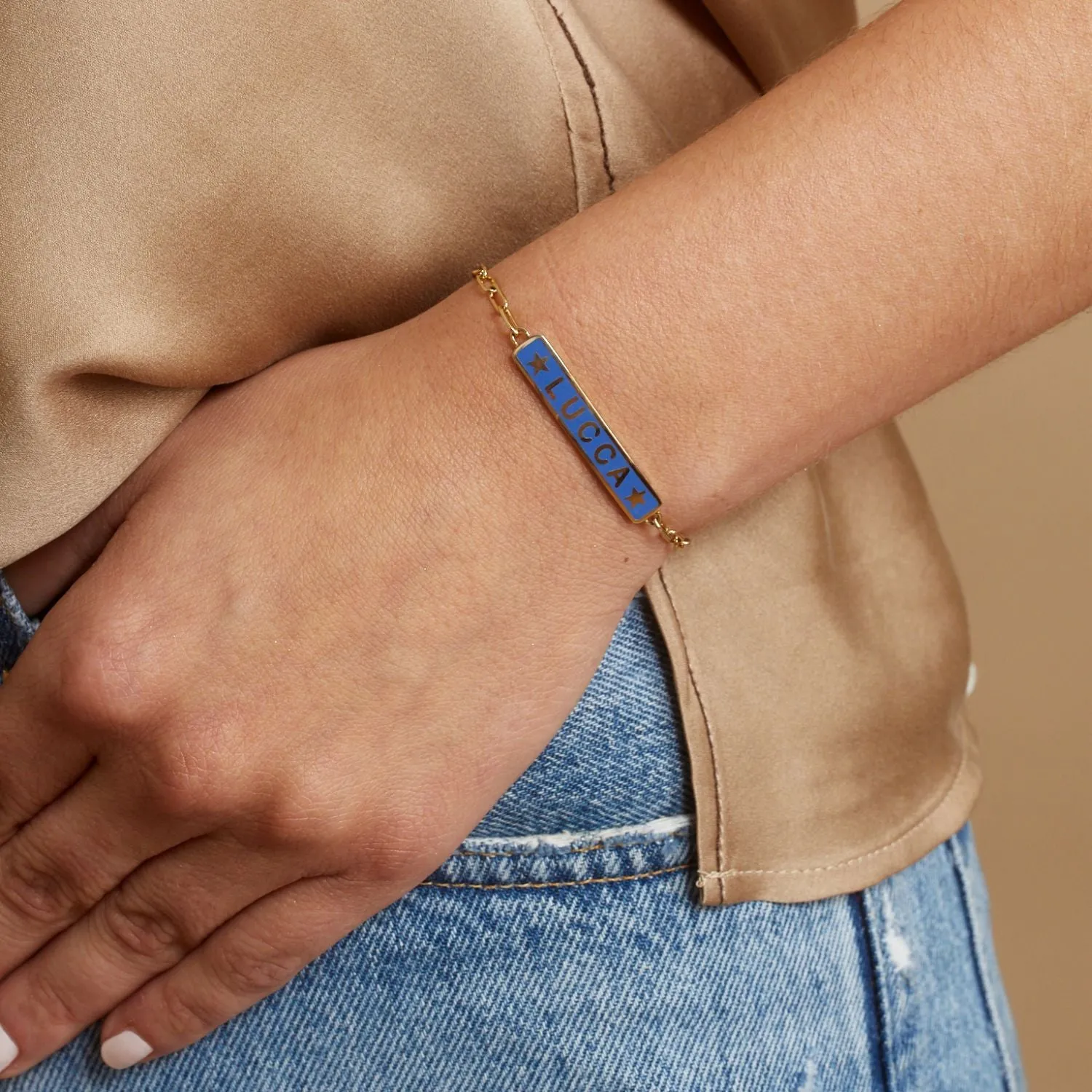 Children's Star Enamel Bracelet