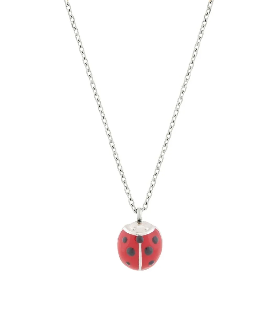 Kids Steel Ladybug Necklace by Edblad