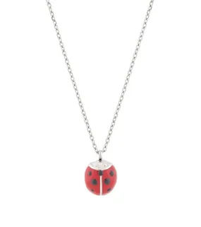 Kids Steel Ladybug Necklace by Edblad