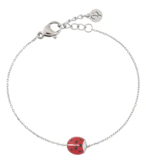 Edblad Kids' Ladybug Bracelet in Steel