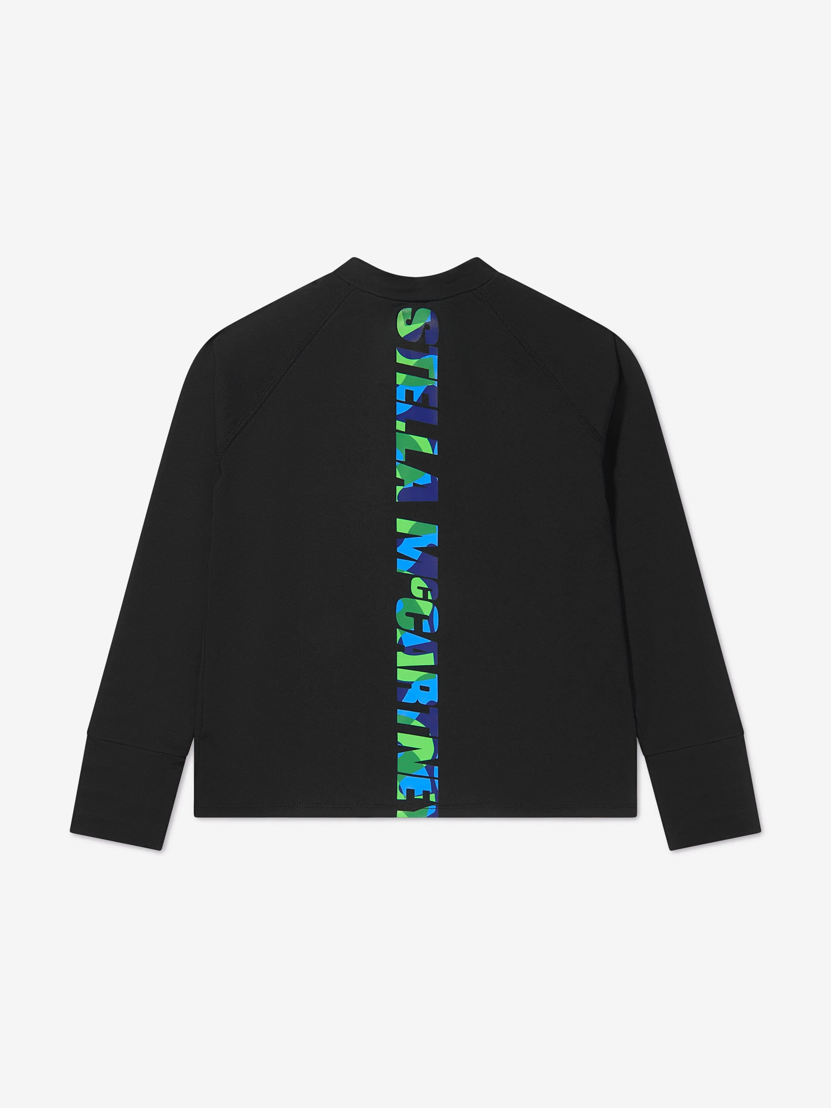 Stella McCartney Kids - Kids Half Zip Camo Logo Sports Top | Childsplay Clothing