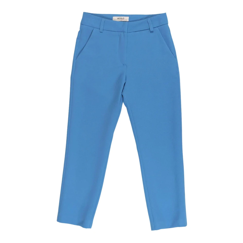 Straight Cut Turquoise Pants