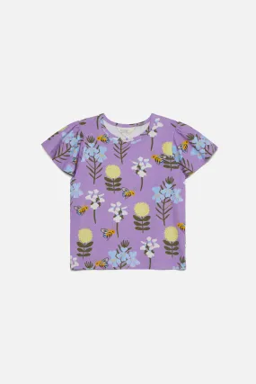 Stylish Bee Motif Children's T-Shirt