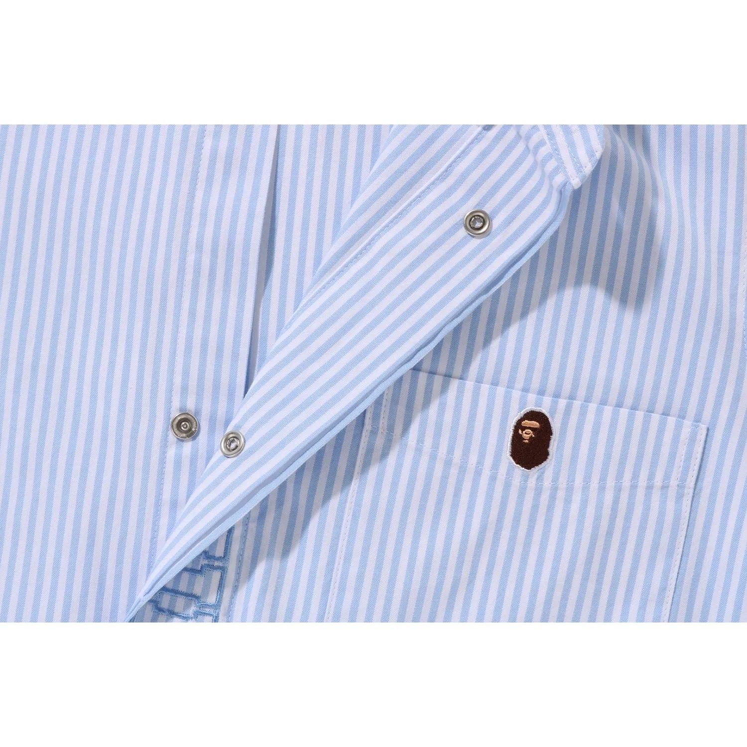 Kids Button-Down Oxford Shirt with Pin Detail