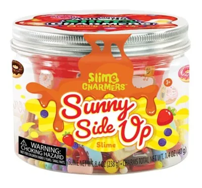 Funky Aaron's Charm Slime - Bright Side Up