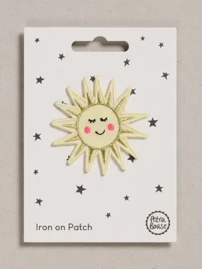 Sunshine embroidered patch