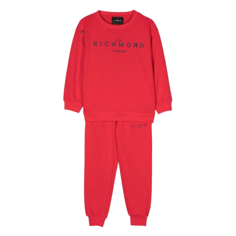 Sweatshirt and Pants Set with Logo