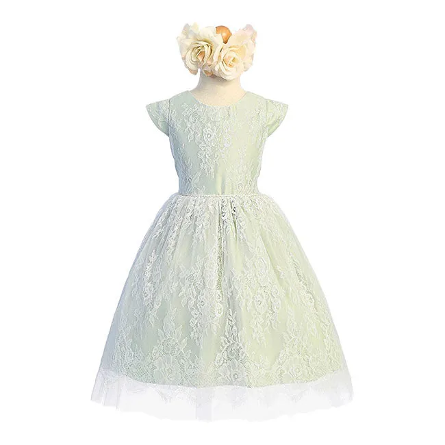 Sweet Kids Inc Sage Green Dress