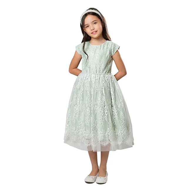 Sweet Kids Inc Sage Green Dress