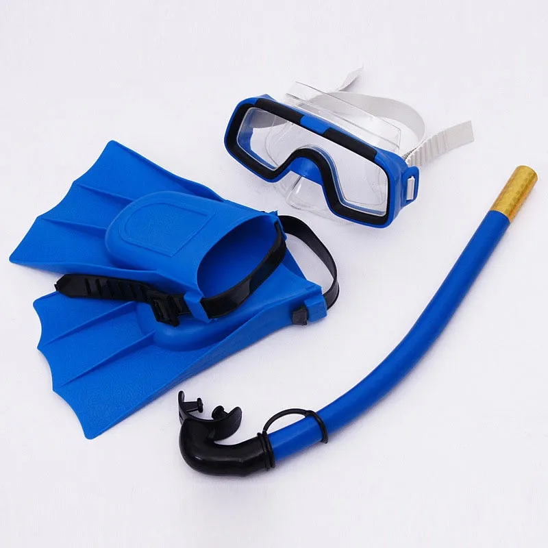 SWOKII Kids Swimming Flippers Snorkel Set