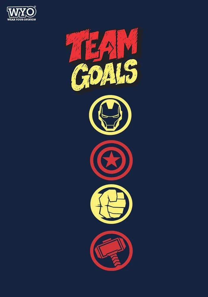 Team Goals Avenger Kids T-Shirt