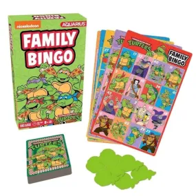 Bingo Game Featuring Teenage Mutant Ninja Turtles