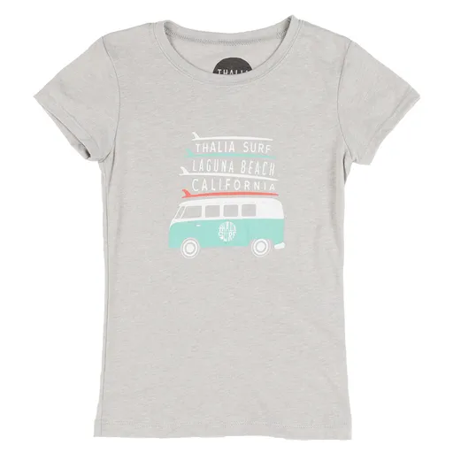 Thalia Surf Board Stack Girls Kids Tee