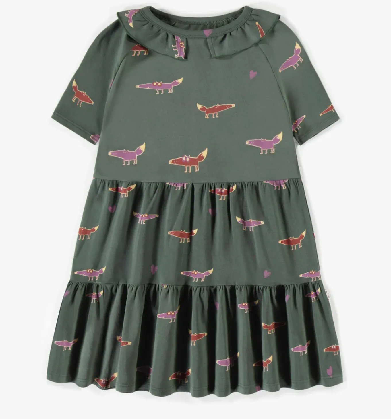 The Foxy Dress - Green - KIDS