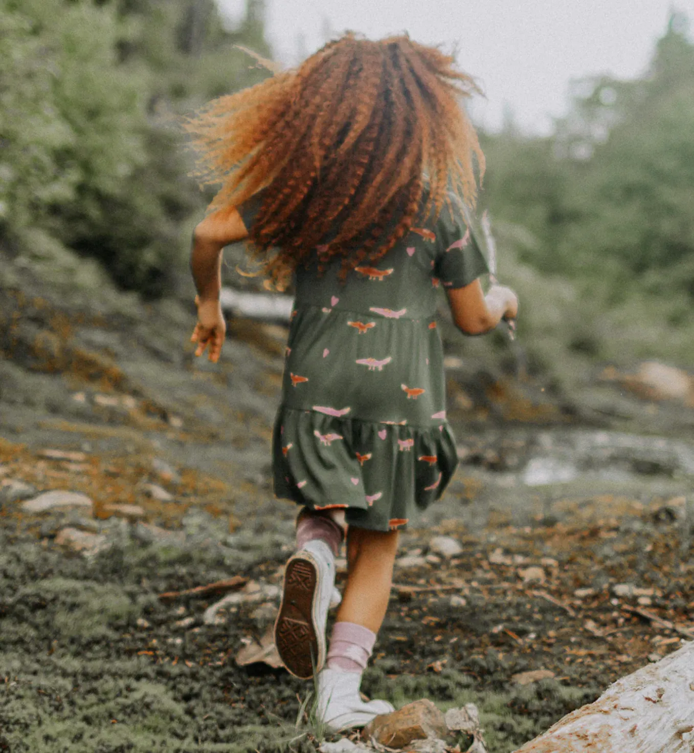 The Foxy Dress - Green - KIDS