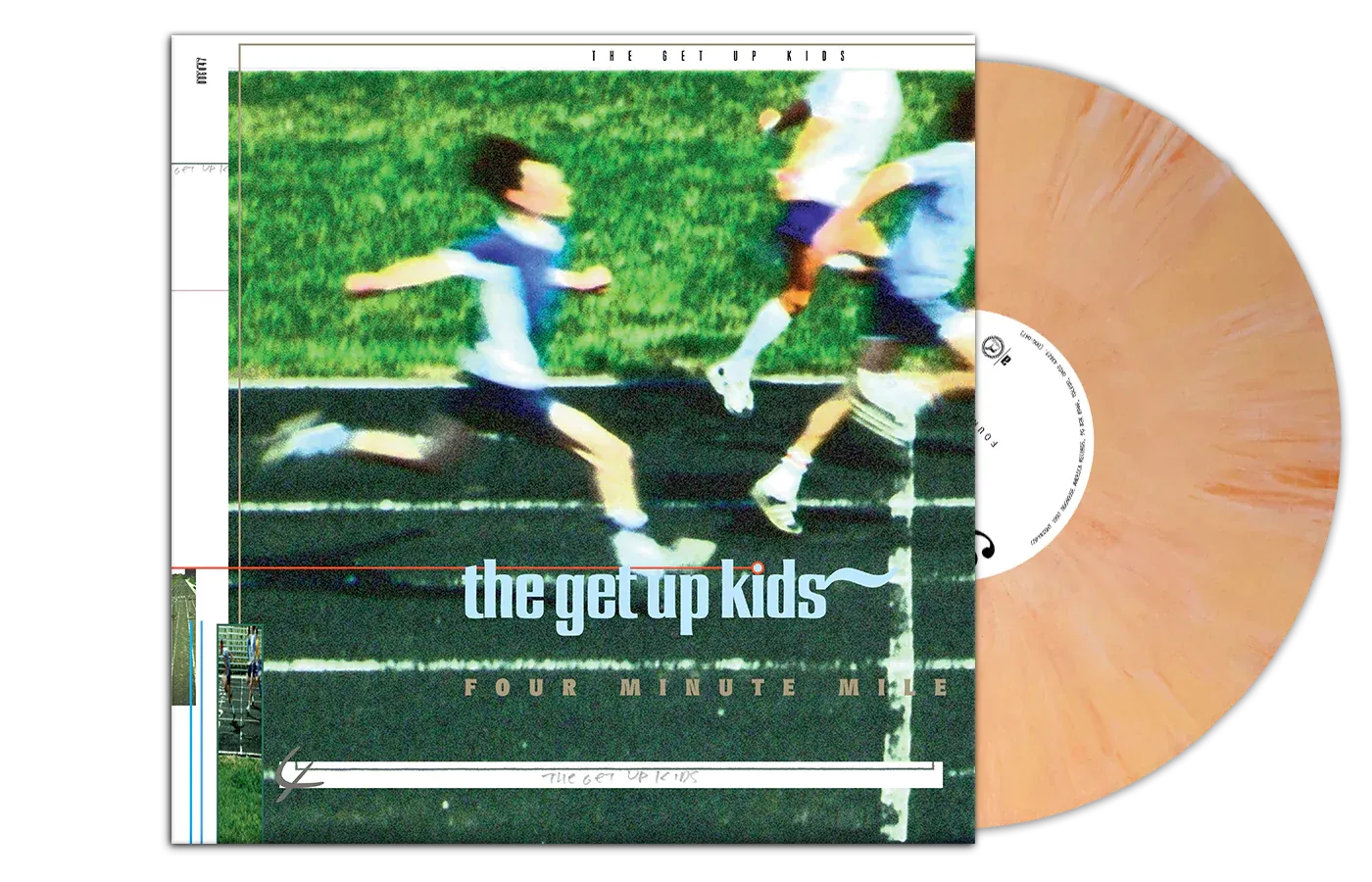 THE GET UP KIDS 25th Anniversary 'Dreamsicle' Color Vinyl LP ‘FOUR MINUTE MILE’