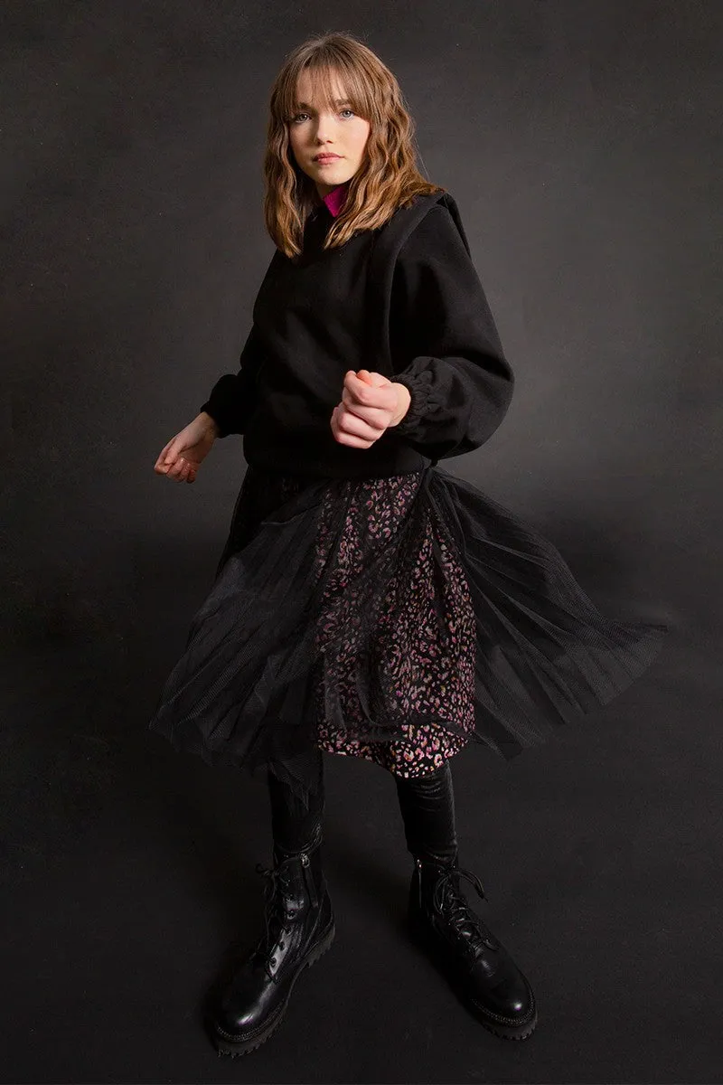 The Leopard Tulle Skirt - KIDS