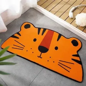 TIGER ORANGE RUG FOR KIDS