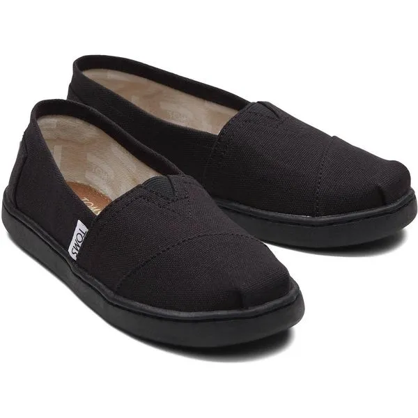 Toms Kids Alpargata Canvas Shoe