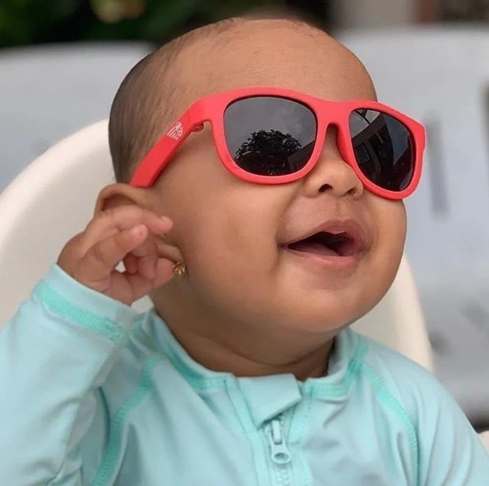 Totally Turquoise Navigator Kids Sunglasses