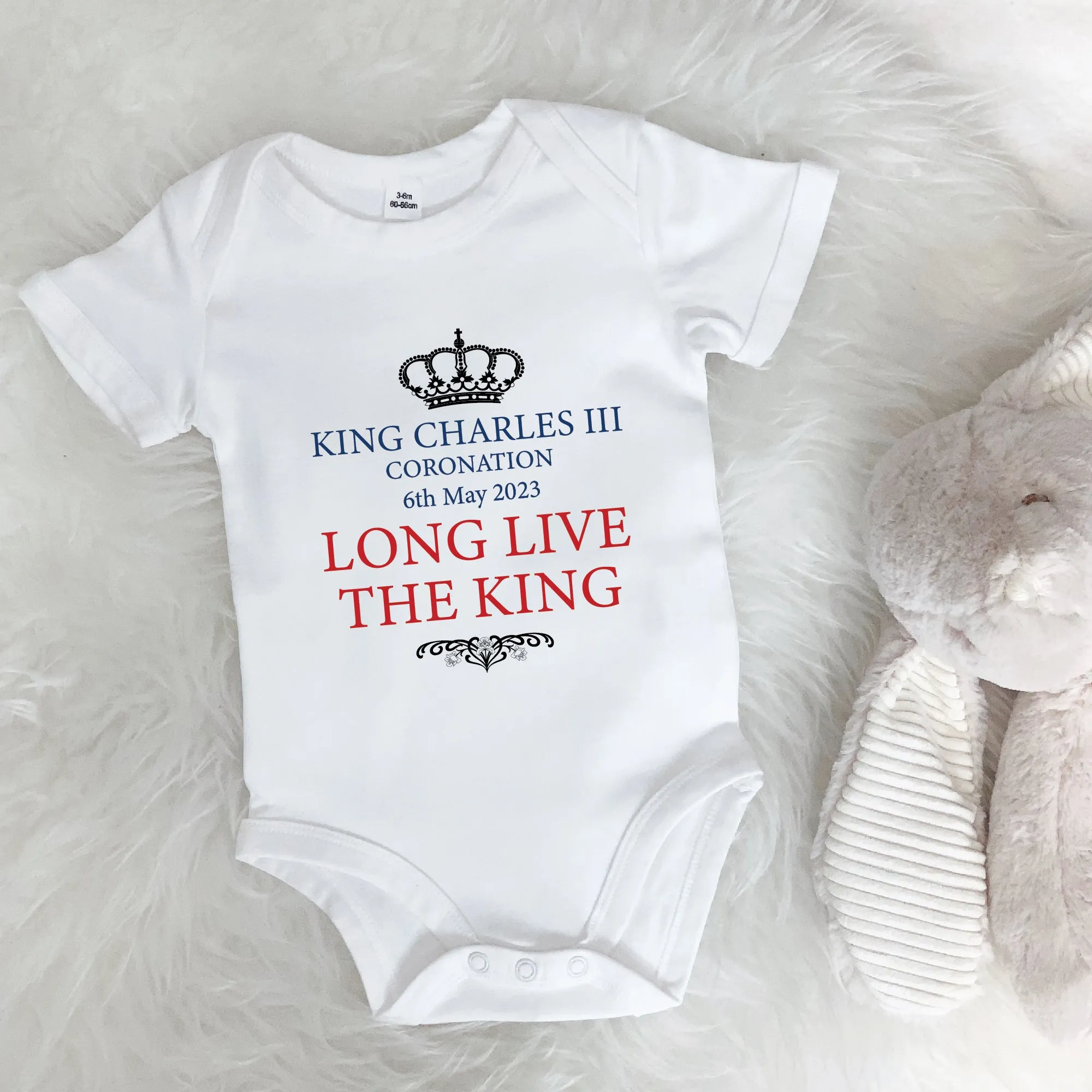 Traditional King Charles Coronation Kids T Shirt/Babygrow