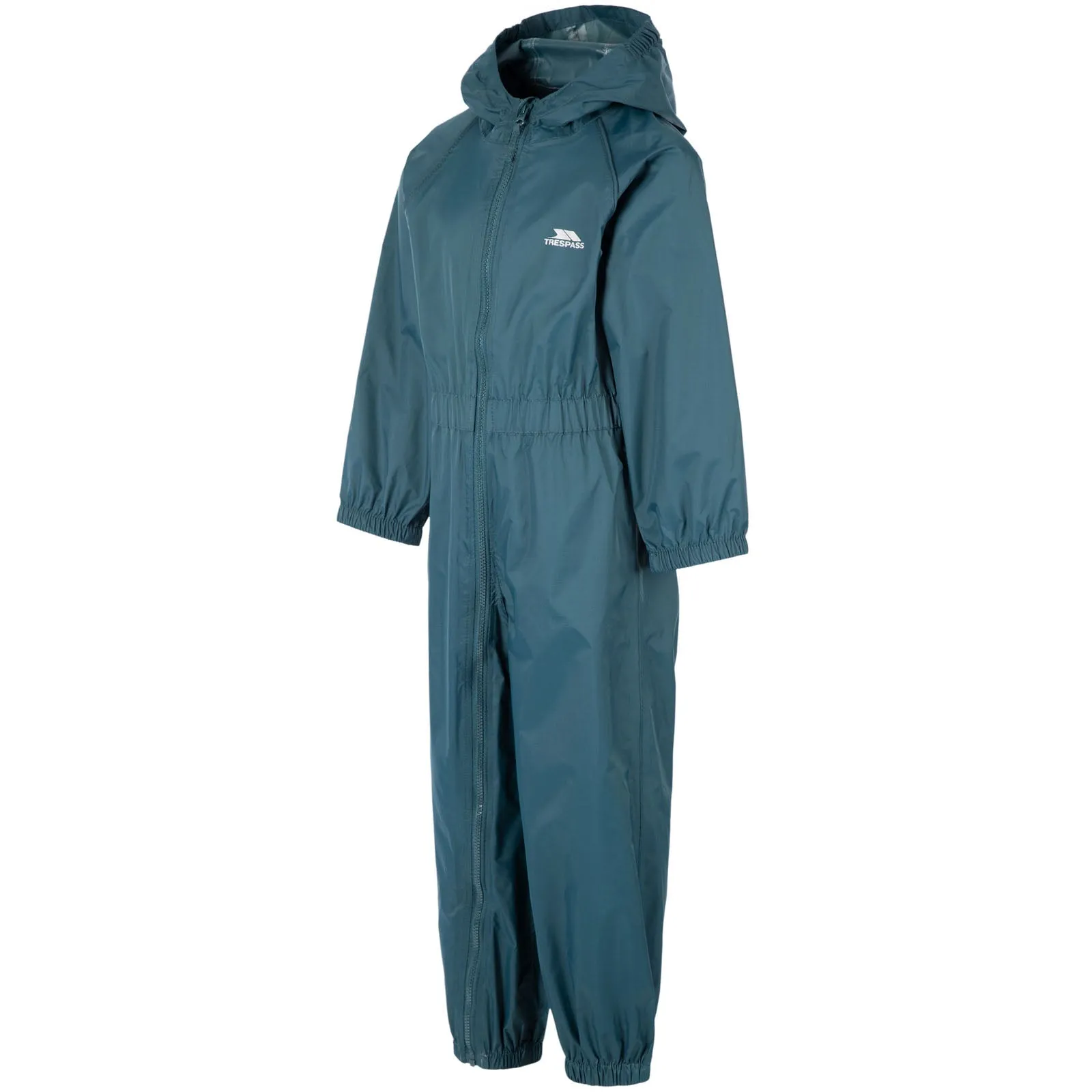 Trespass Kids Button Waterproof Rain Suit