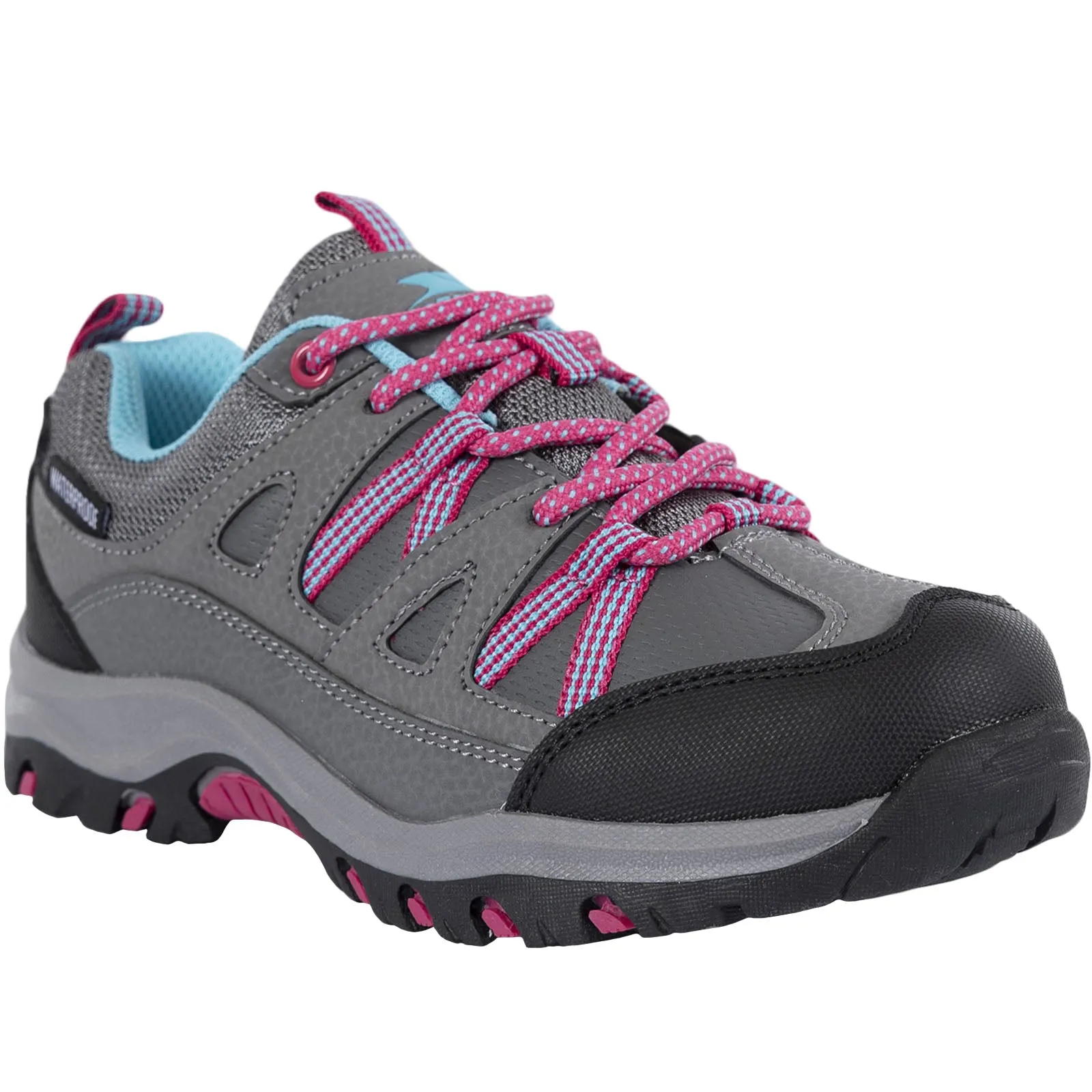 Trespass Kids Gillon II Waterproof Low Cut Walking Shoes