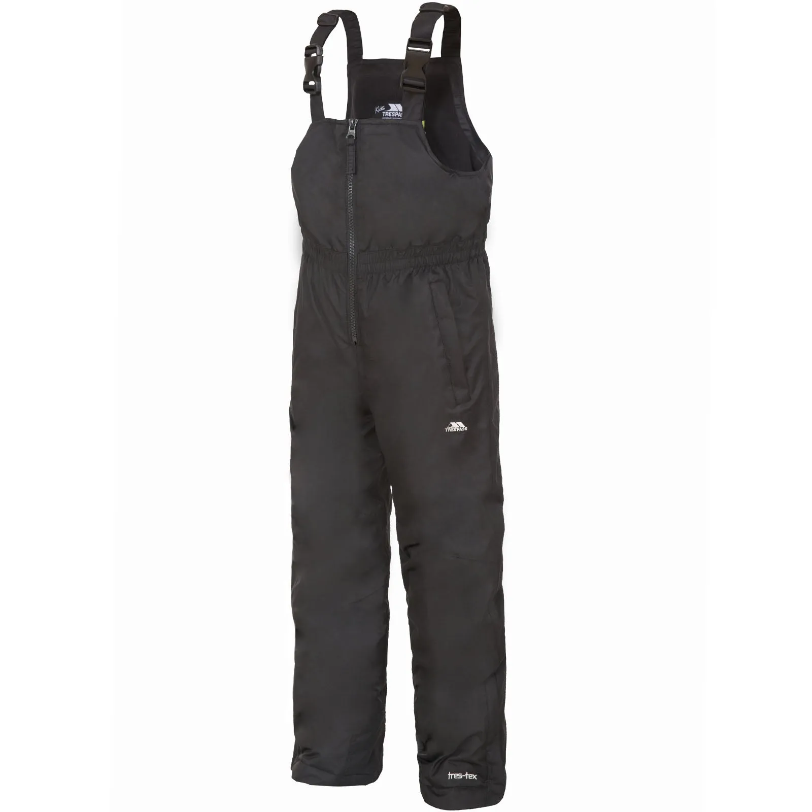 Trespass Kids Kalmar Waterproof Skiing Trousers - Black - 2-3 Yrs