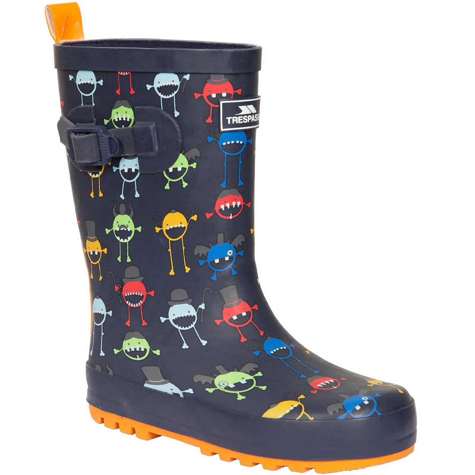 Trespass Kids Puddle Patterened Waterproof Wellies