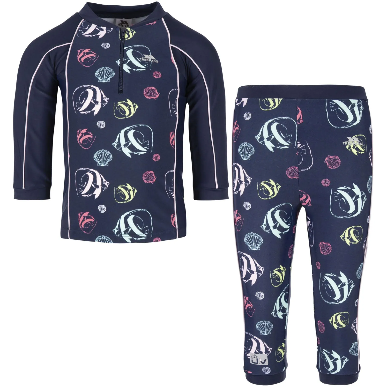 Trespass Kids Smiley UV 40+ Suit Set