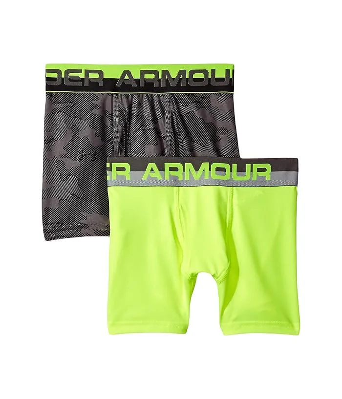 Under Armour Kids 2-Pack UA Camo Boxer Brief (Big Kids)