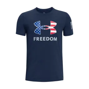 Under Armour Kids Freedom Logo T Shirt (Big Kids)