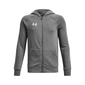 Under Armour Kids Rival Fleece Full Zip Hoodie (Big Kids)