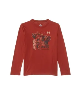 Under Armour Kids Ua Bear Map Long Sleeve Tee (Big Kids)