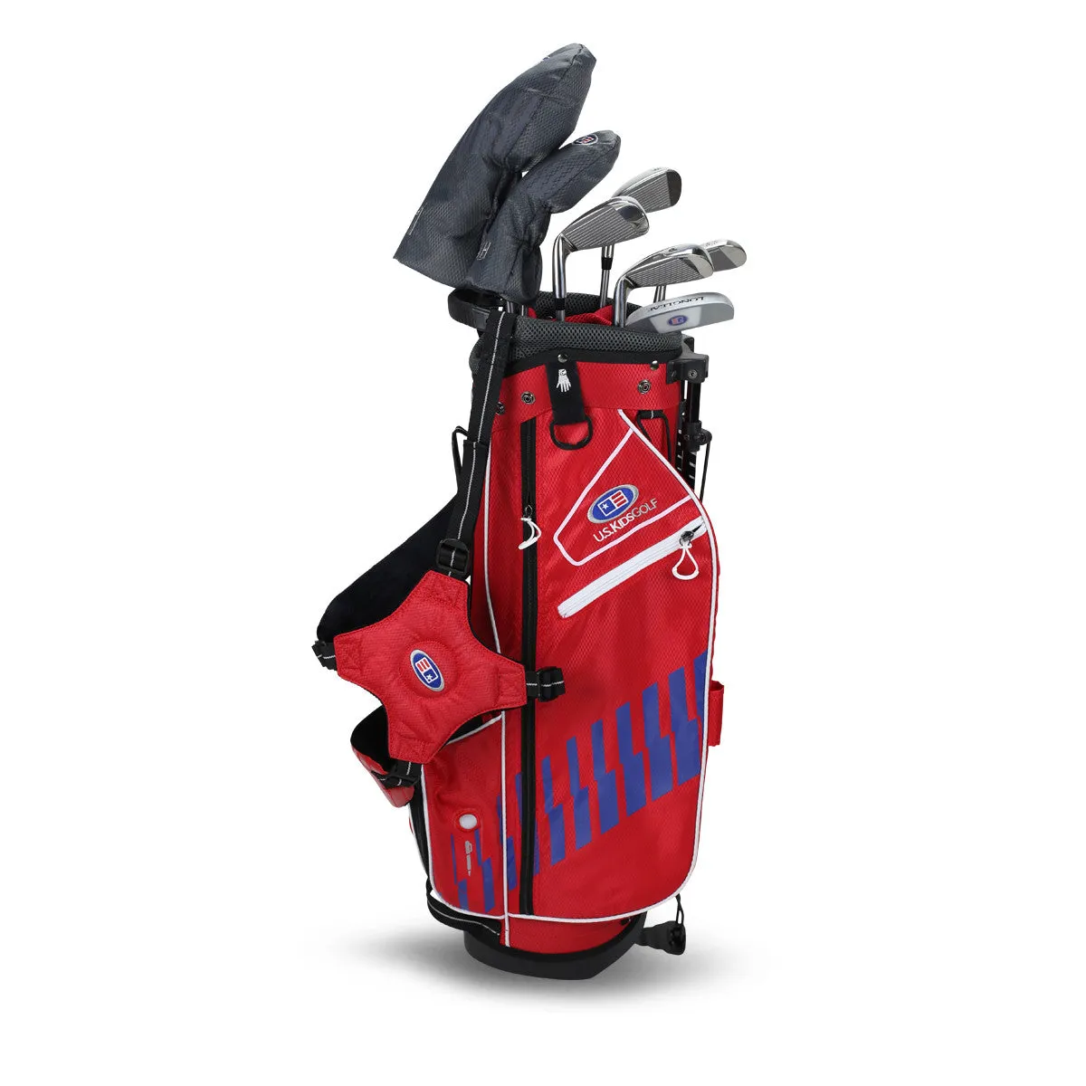 UL54-s 7-Club DV3 Stand Set for Junior Golfers, Purple Bag