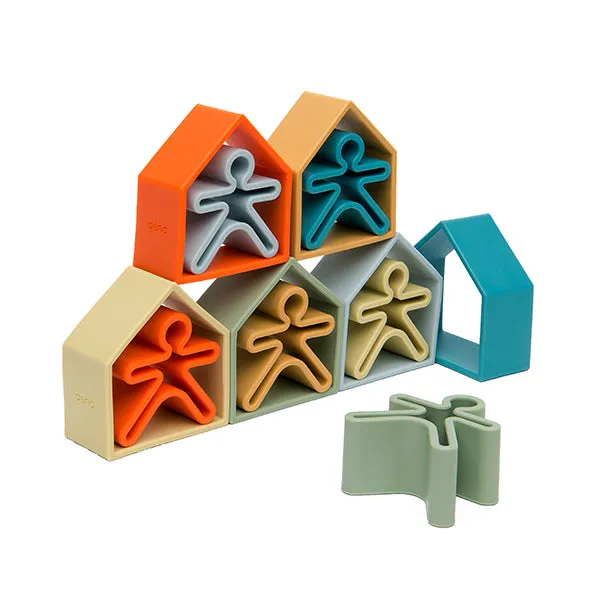 Nature Kids Houses 6 Pack Assorted Colors