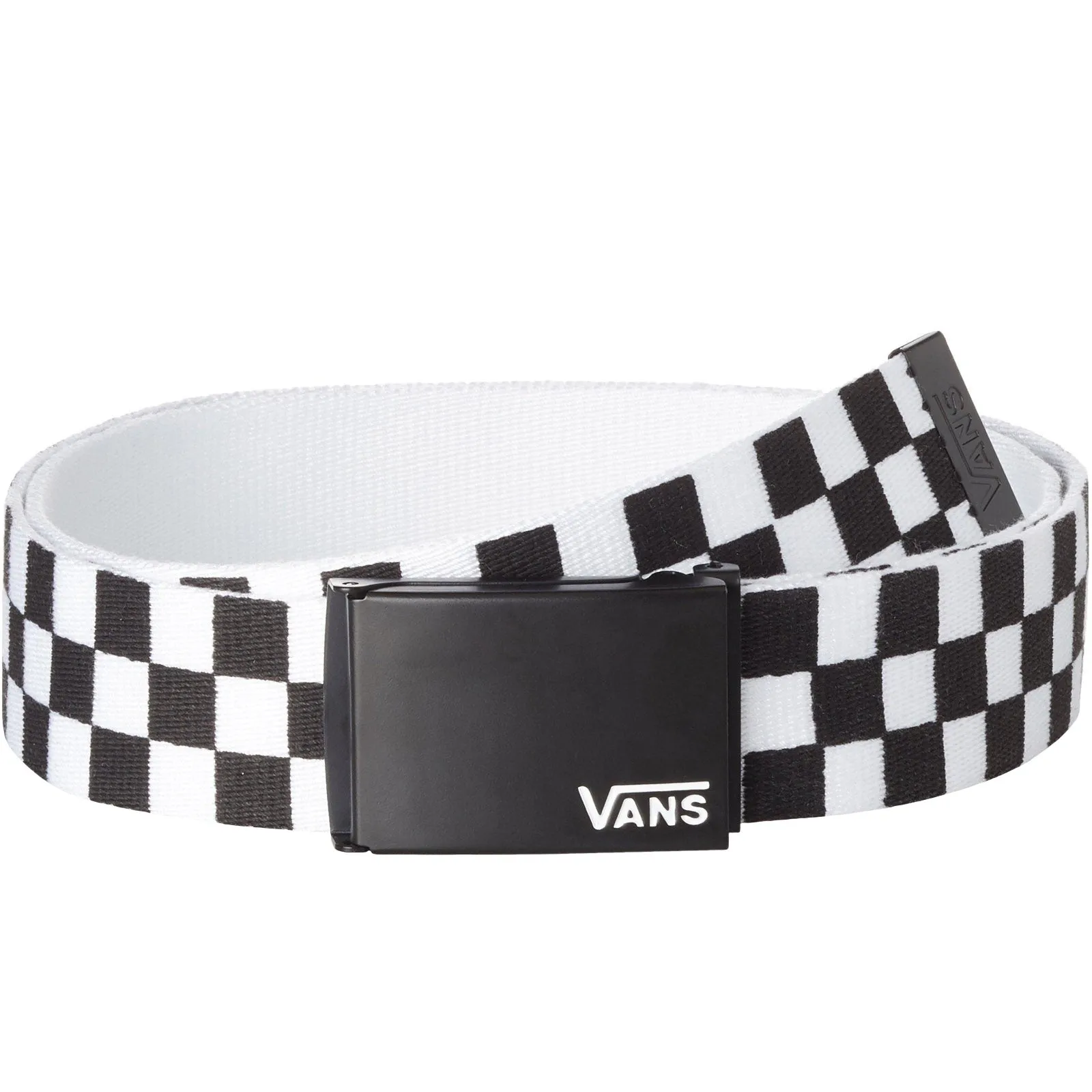 Vans Kids Deppster II Checkered Metal Buckle Web Belt - Checkerboard